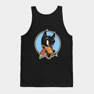 Vintage hungry wolf Tank Top